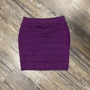Purple Sparkle Skirt